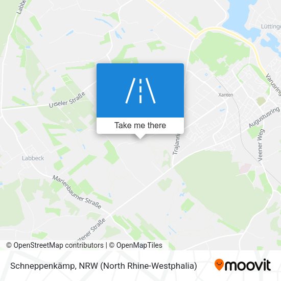 Schneppenkämp map