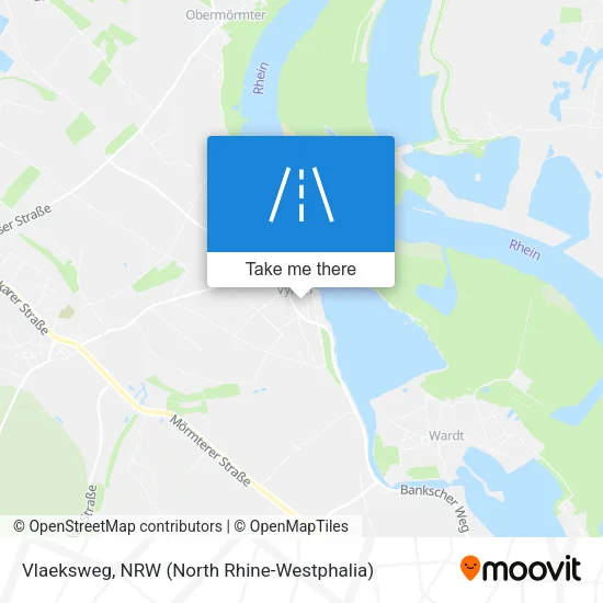 Карта Vlaeksweg