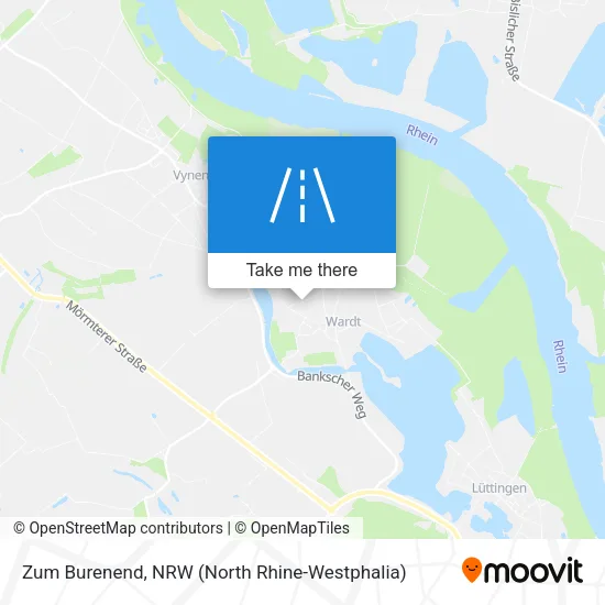 Карта Zum Burenend
