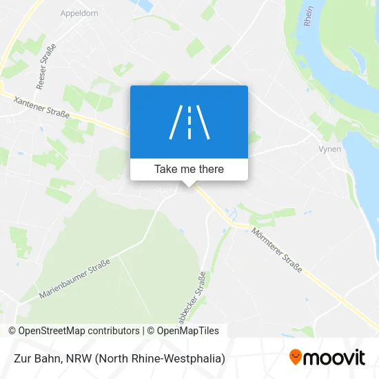 Карта Zur Bahn