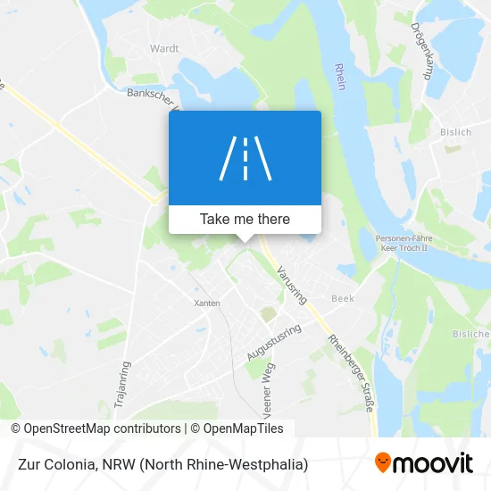 Карта Zur Colonia