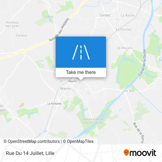 Rue Du 14 Juillet map