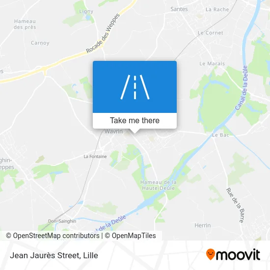 Rue Jean Jaurès map