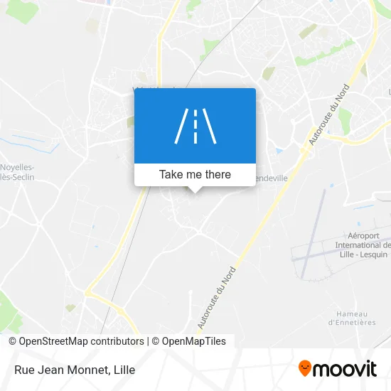 Rue Jean Monnet map