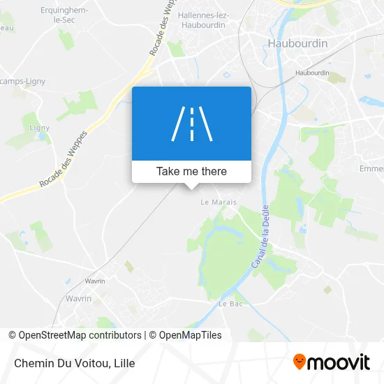 Chemin Du Voitou map