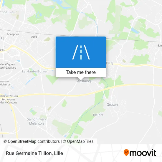 Rue Germaine Tillion map