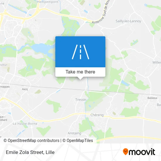 Rue Émile Zola map
