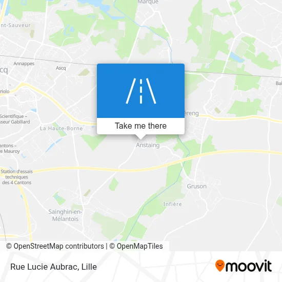 Rue Lucie Aubrac map