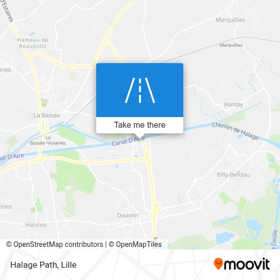 Chemin De Halage map