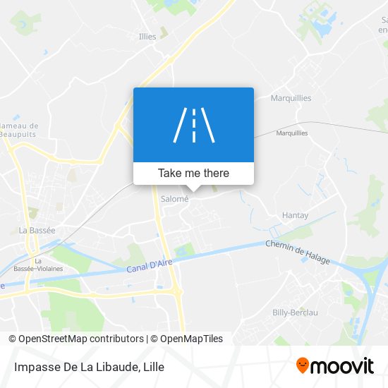 Impasse De La Libaude map