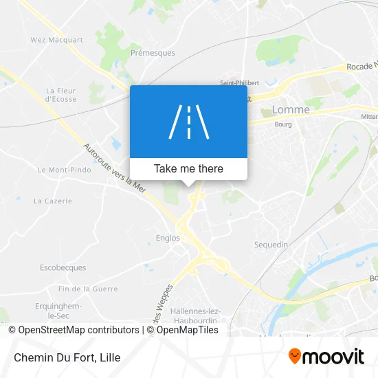 Chemin Du Fort map