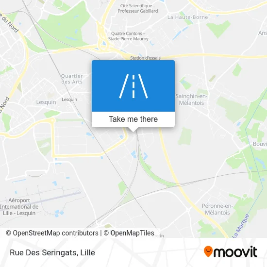 Rue Des Seringats map