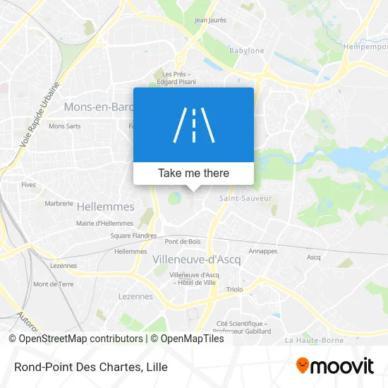 Rond-Point Des Chartes map