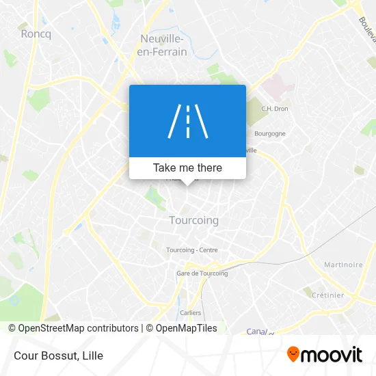 Cour Bossut map