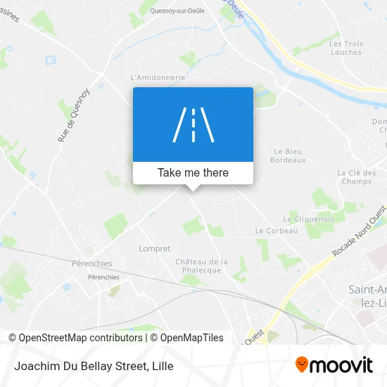 Rue Joachim Du Bellay map