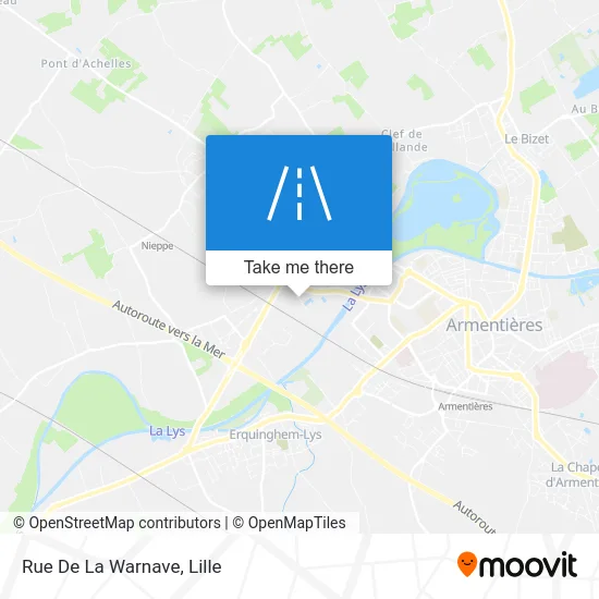 Rue De La Warnave map