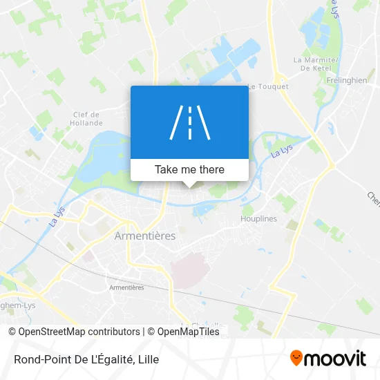 Rond-Point De L'Égalité map