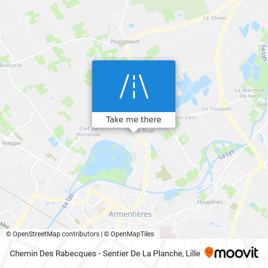 Chemin Des Rabecques - Sentier De La Planche map
