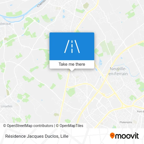 Résidence Jacques Duclos map