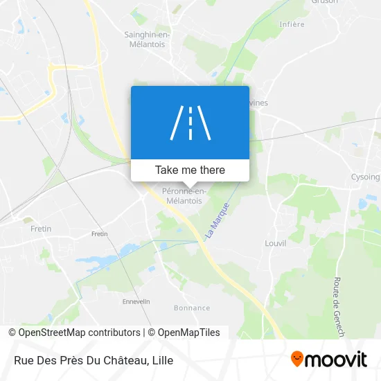 Rue Des Près Du Château map