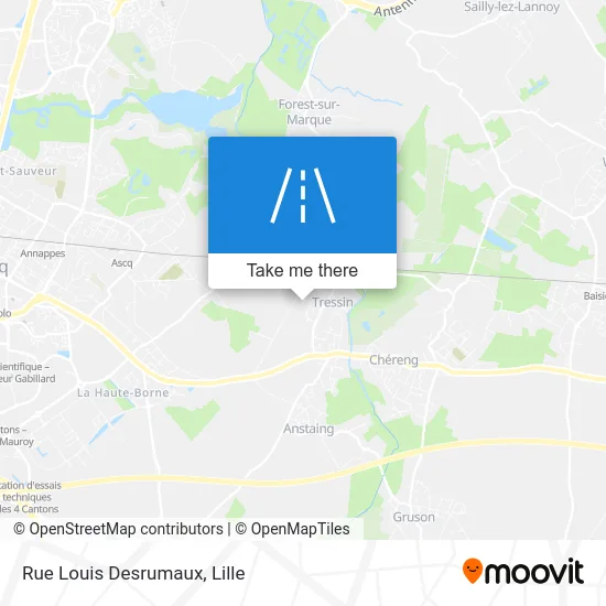 Rue Louis Desrumaux map