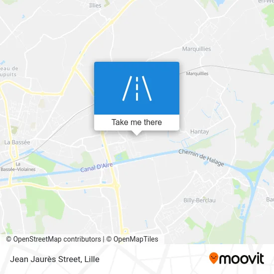 Rue Jean Jaurès map