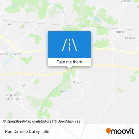 Rue Camille Dufay map