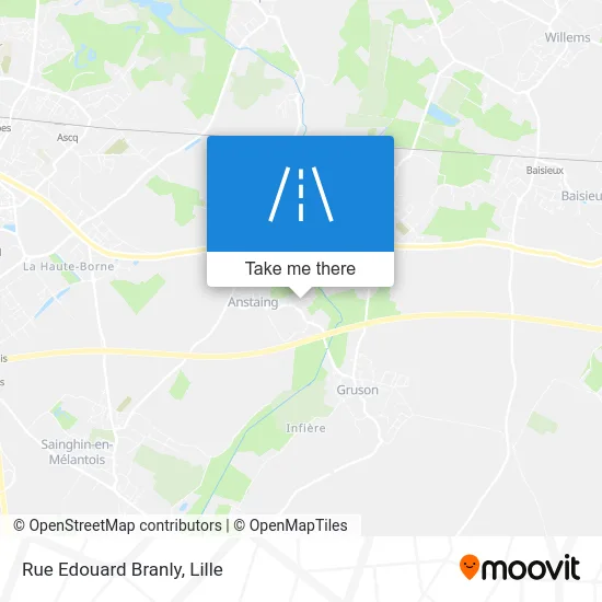 Rue Edouard Branly map