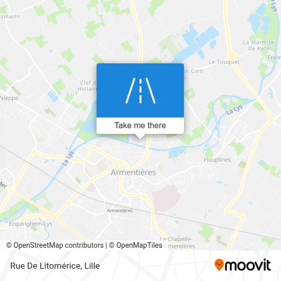Rue De Litomérice map