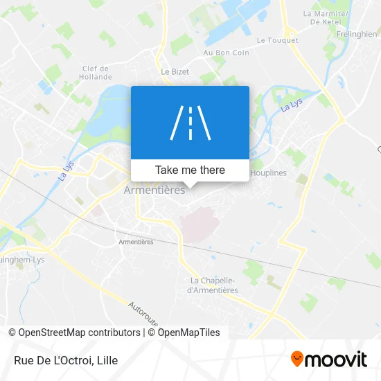 Rue De L'Octroi map