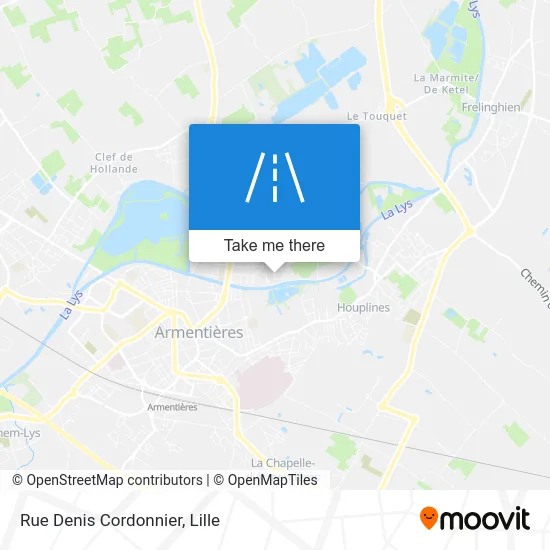 Rue Denis Cordonnier map