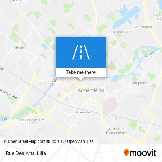Rue Des Arts map