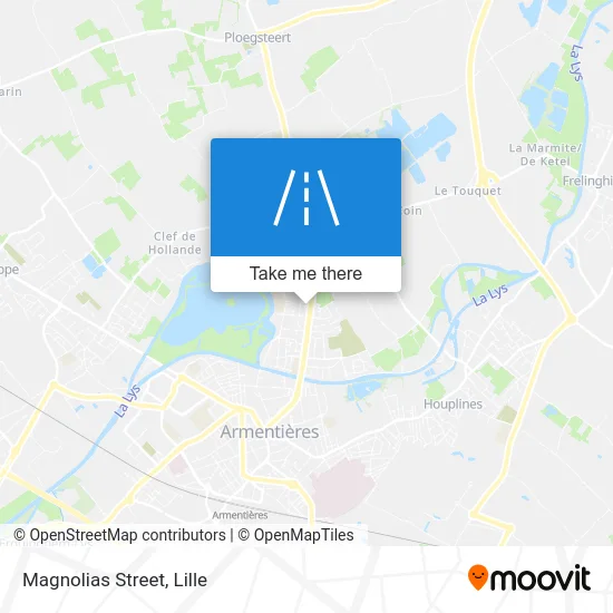 Rue Des Magnolias map