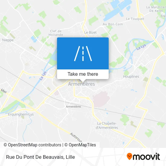 Rue Du Pont De Beauvais map