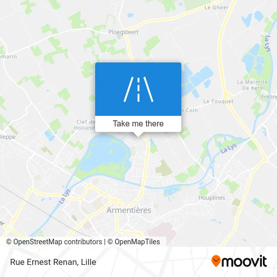 Rue Ernest Renan map