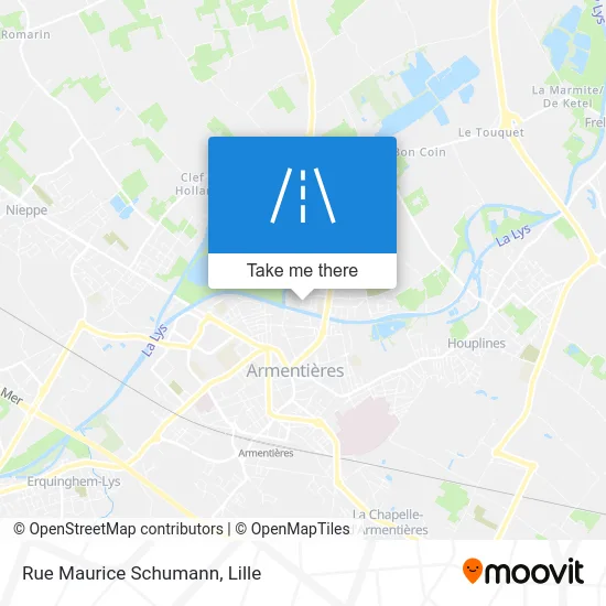 Rue Maurice Schumann map