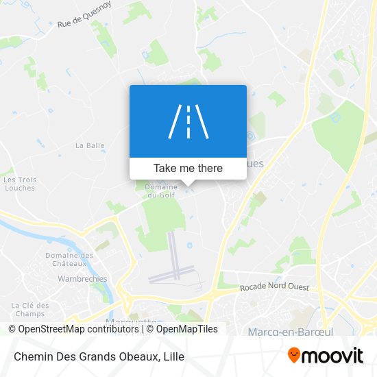 Chemin Des Grands Obeaux map