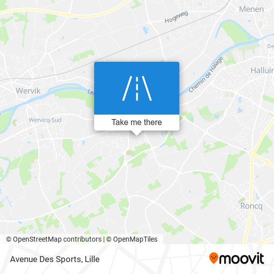 Avenue Des Sports map