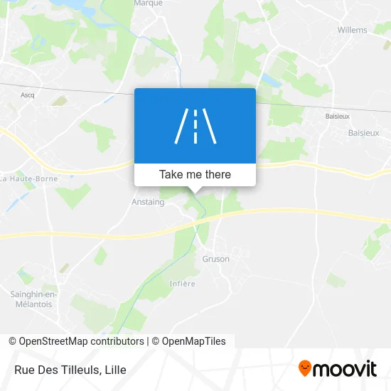 Rue Des Tilleuls map