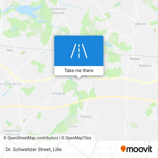 Rue Du Docteur Schweitzer map