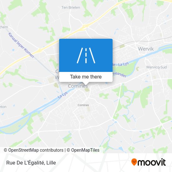 Rue De L'Égalité map