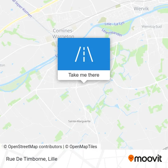 Rue De Timborne map