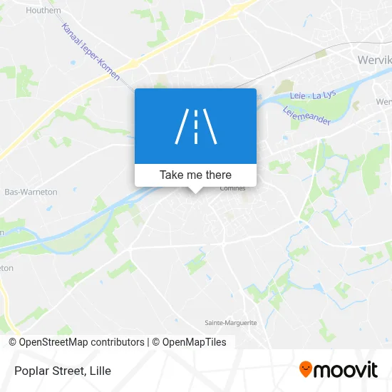 Rue Des Peupliers map