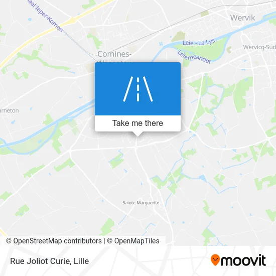 Rue Joliot Curie map