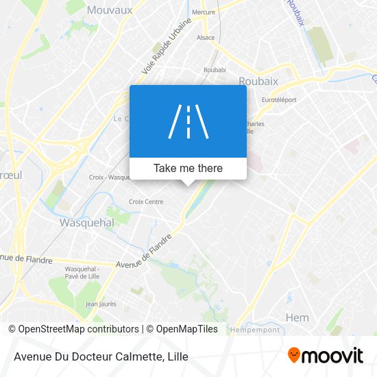 Avenue Du Docteur Calmette map