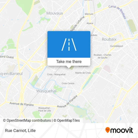 Rue Carnot map