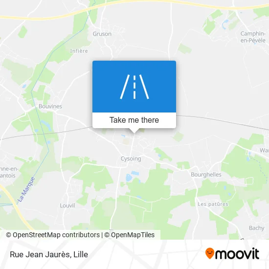 Rue Jean Jaurès map