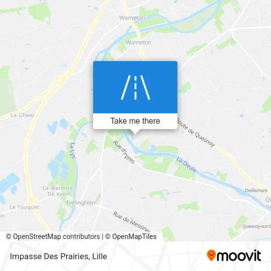 Impasse Des Prairies map