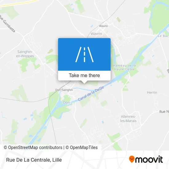 Rue De La Centrale map