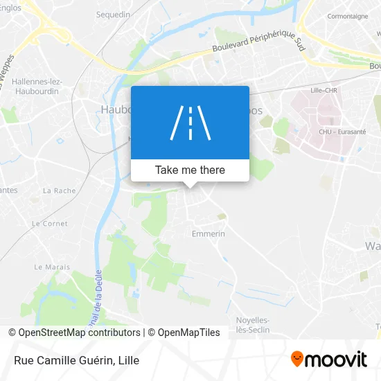 Rue Camille Guérin map